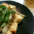 ☆shizu's cooksnap of when they made 厚揚げと舞茸の味噌ダレ炒め.