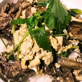 Lily322's cooksnap of when they made 牛肉とごぼうの柳川風.