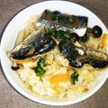 ＊coron＊'s cooksnap of when they made 秋味たっぷり！サンマの炊き込みご飯！.