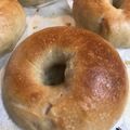 クックしおばぁ's cooksnap of when they made こねないパン生地・黒糖くるみベーグル.