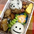 ♪チョコたんママ♪'s cooksnap of when they made キャラ弁＊簡単スマイルおにぎり.