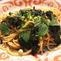 yokomaru's cooksnap of when they made 塩辛で簡単！！リピ決定パスタ.