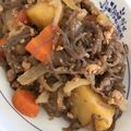 ばなちゃん666's cooksnap of when they made 鶏ひき肉の肉じゃが.