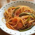 実菜かあちゃん's cooksnap of when they made レンジで簡単！昔ながらのナポリタン♪.