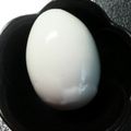 junntamama's cooksnap of when they made 卵１つ。レンジでゆで卵.