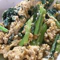 riiisa＊'s cooksnap of when they made 簡単おつまみ☆小松菜と卵のオイスター炒め.