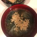 ☆hironon☆'s cooksnap of when they made 焼肉屋さんのワカメスープ☆.