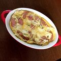 ♪さぁーちゃん♪'s cooksnap of when they made カット野菜とお豆腐★レンジでキッシュ.
