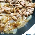 tkys's cooksnap of when they made 子供が食べやすい(^o^)甘い生姜焼き❗.
