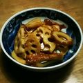 クックJKQL6W☆'s cooksnap of when they made お弁当に♬ レンコンとちくわのきんぴら.