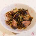 Richland☆Y's cooksnap of when they made 茄子と豚肉の高菜炒め♪.