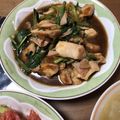 クックOZNA86☆'s cooksnap of when they made 鶏むねと小松菜のガーリックバター炒め♪♪.