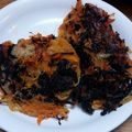 ベジネズミ's cooksnap of when they made そうめんかぼちゃとチーズのチヂミ風焼き.