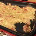 riegorou's cooksnap of when they made 簡単！もんじゃ♡明太子チーズ.