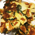 むっちまみー's cooksnap of when they made 混ぜて焼くだけ！はんぺんと大葉の和風焼き.