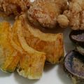 クックRJND7Q☆'s cooksnap of when they made サクッホクッ【厚切り南瓜の天ぷら♪】.