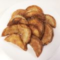hohoko_h's cooksnap of when they made ☆納豆とチーズの揚げ餃子☆.