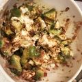 クックXLS5X4☆'s cooksnap of when they made アボカドとクリームチーズで和風なおつまみ.