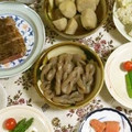 mmameco's cooksnap of when they made うちのおせち♪～こんにゃくの煮物.
