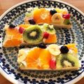 あおいはるな's cooksnap of when they made フルーツオープンサンド♡.