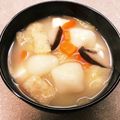 ぴぉたん's cooksnap of when they made 白玉味噌汁.