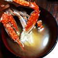Ueda_ke's cooksnap of when they made 渡り蟹の味噌汁.