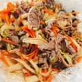 ねぞろ's cooksnap of when they made 簡単レンチン♡牛肉とお野菜♡.