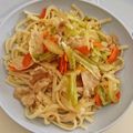 やっちゃんママ☆'s cooksnap of when they made めんつゆで簡単おいしい焼きうどん★.