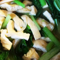 さちぶた♪'s cooksnap of when they made 小松菜と薄揚げの煮浸し.