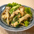 runa10's cooksnap of when they made オクラと舞茸のマヨサラダ.