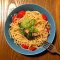 meeeeeeeeg's cooksnap of when they made バジルとひき肉のエスニックパスタ　.