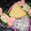 ★Yuring★'s cooksnap of when they made 可愛いキャンディー♡ キャラ弁のおかず.