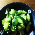 金魚のひらり's cooksnap of when they made 簡単！昆布茶だけで❤きゅうりの浅漬け.