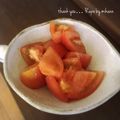 GoGo島みかん's cooksnap of when they made トマトときび砂糖で♡フルーツトマト♡.