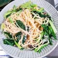 maritti_t's cooksnap of when they made 小松菜と明太子（たらこ）のパスタ.