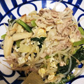 いかめし321's cooksnap of when they made 簡単に…豚もやしニラ炒めの卵とじ.