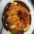 ryepinky's cooksnap of when they made 半熟卵のふわふわオムライス.