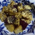 カメリア22's cooksnap of when they made 揚げ焼き♡大学いも♡.