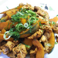 ちょこ＊choco's cooksnap of when they made かぼちゃと豚肉の豆板醤炒め♪.