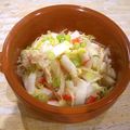 さるちゃんばなな's cooksnap of when they made 簡単！白菜えのきカニカマのレンジ塩麹蒸し.