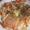 bianconeve's cooksnap of when they made そうめんdeやきそば！.