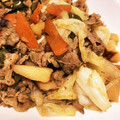 pinat's cooksnap of when they made 牛切り落としで甘辛野菜炒め。.