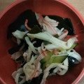 TAMOKI☆'s cooksnap of when they made きゅうりとワカメとカニカマのサラダ.
