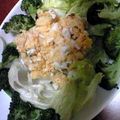 umizora's cooksnap of when they made かぼちゃ＆ポテトの☆シーザー風サラダ.