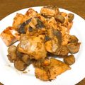vabochan's cooksnap of when they made 鮭とごぼうの胡麻味噌煮.