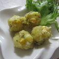 miyuki12's cooksnap of when they made ポテトとバジルの茶巾.