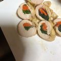 ネコのみさき's cooksnap of when they made 簡単☆安い‼鶏ムネ肉のチキンロール♪.