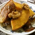 ☆Rokko☆'s cooksnap of when they made 簡単に！クルミとベーコンのかぼちゃ炒め.