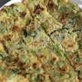 リラシャン's cooksnap of when they made 小松菜のお好み焼き.