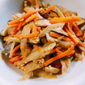 ジェイ（変えました）'s cooksnap of when they made しいたけの旨味たっぷり☆金平ごぼう.